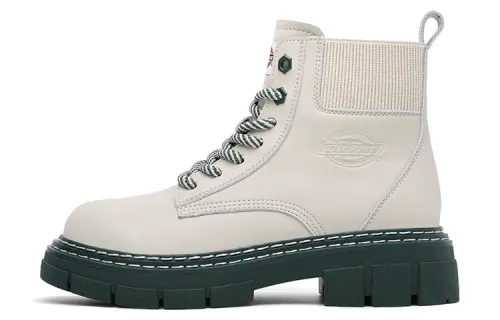 Dickies 11.5cm Combat Boots Women's Ecru