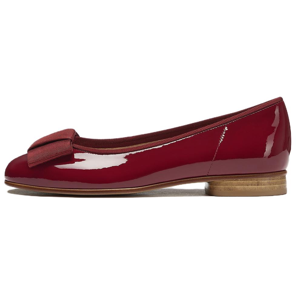 Gabor Cow Leather Casual Shoes 2cm Women's Red