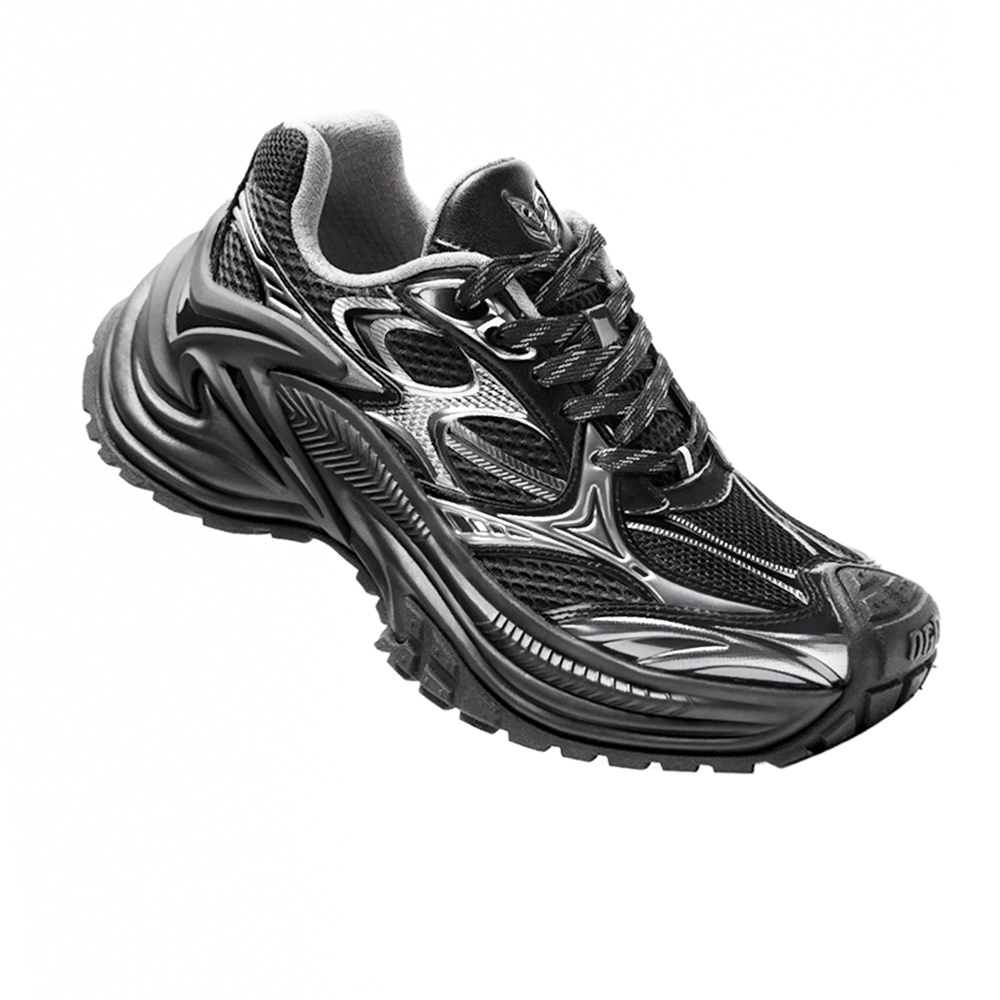 OGR Cobra Low top Casual City Commuting Running Shoes Unisex Black OG Black