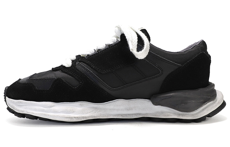 Maison MIHARA YASUHIRO Baker OG Sole Canvas Low Black/White