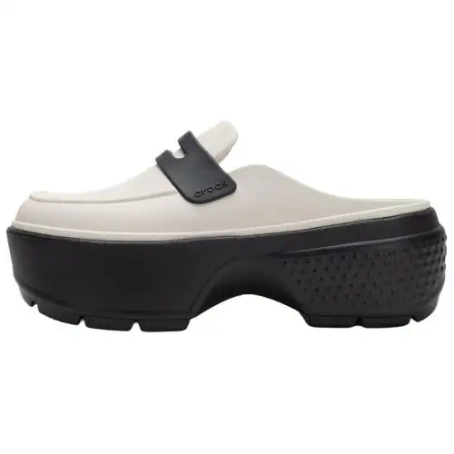 Crocs Slip Resistant Closed Toe Slippers Women's Beige