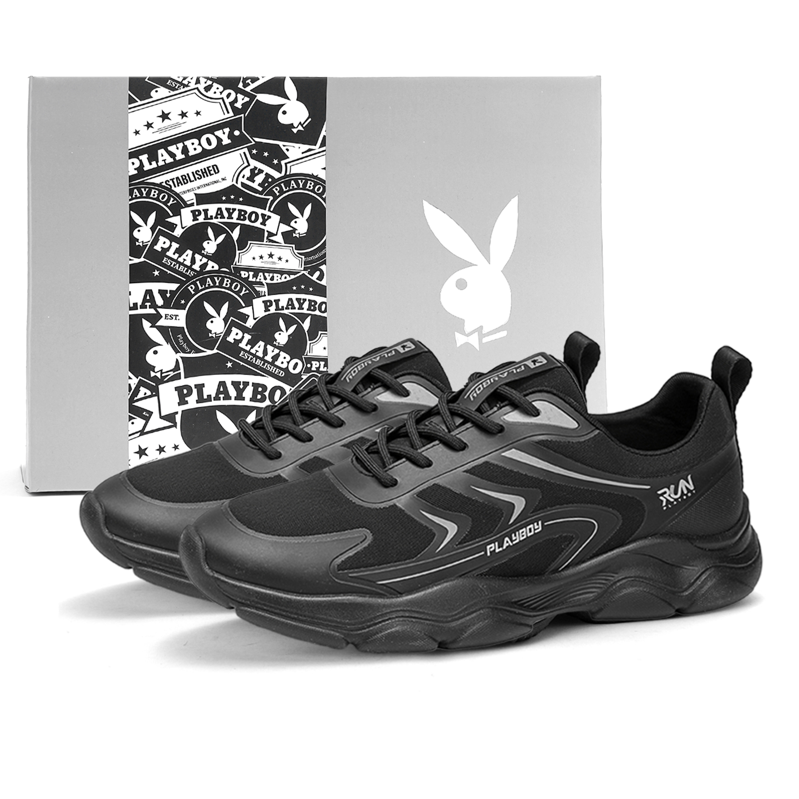 Playboy Low top Outdoor Shoes Men’s Black Box