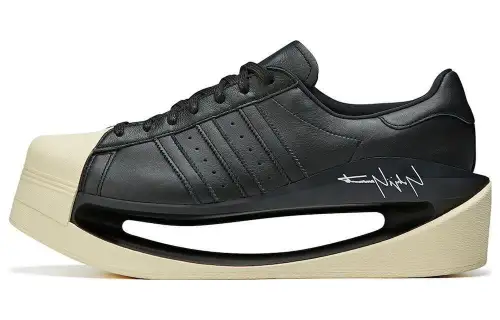 Y-3 cut-out lace-up sneakers
