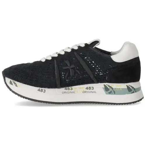 PREMIATA Conny Pu Low top Casual Shoes Women's Black