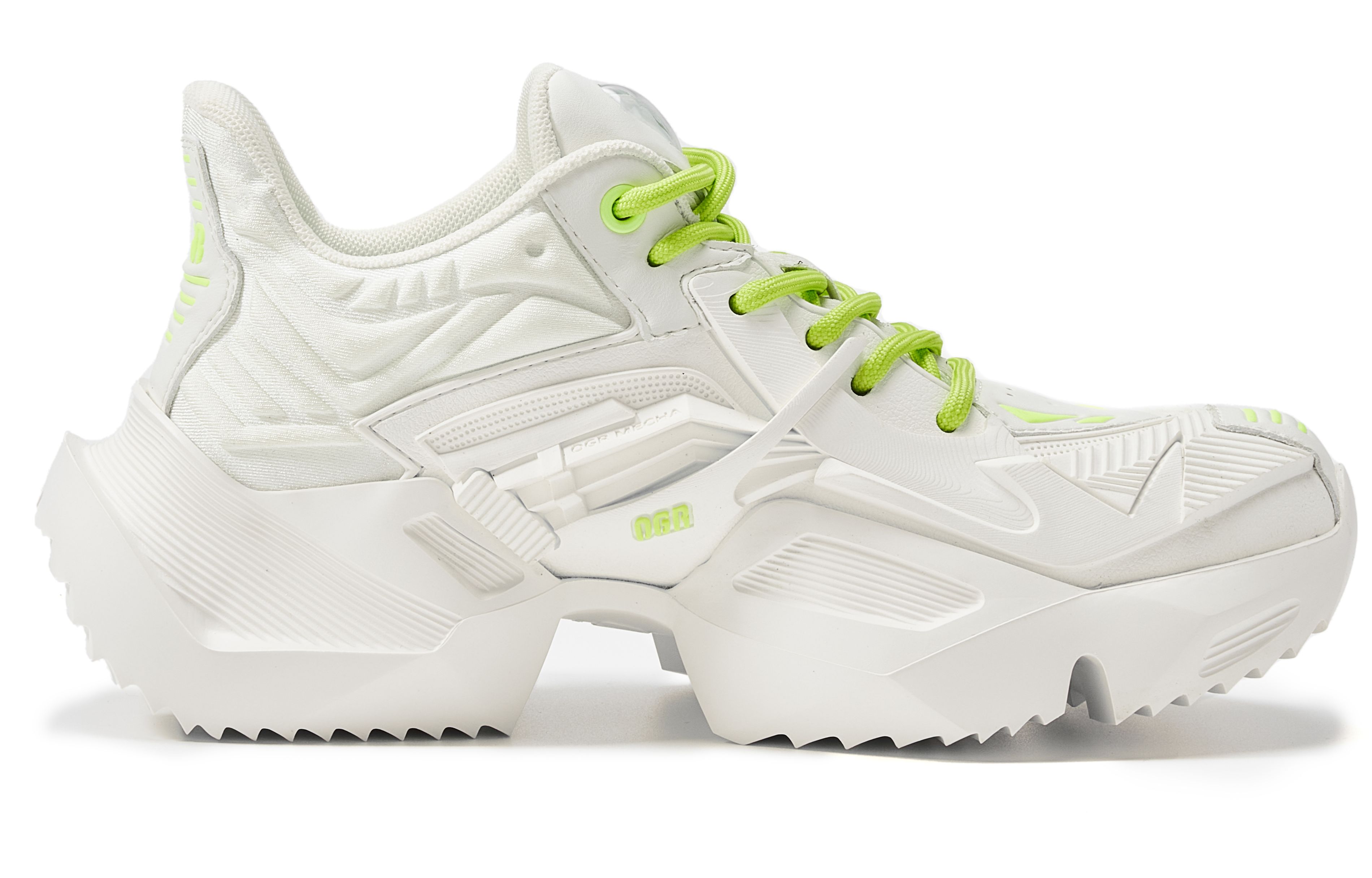 OGR Mecha 2.0 Collection Low top Chunky Sneakers Unisex White