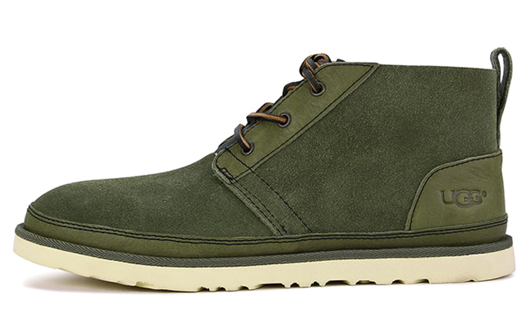 UGG Neumel Unlined Leather Boot 'Moss Green'