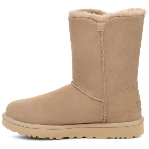 UGG Bailey B2S Cow Split Leather Comfortable Snow Boots Women's Sand Dune