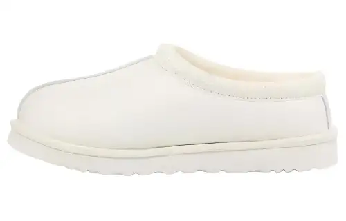 UGG Tasman Leather Slipper White