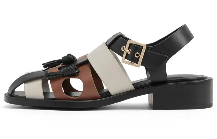 CHARLES&KEITH Pu Stylish Sandal Women's Black