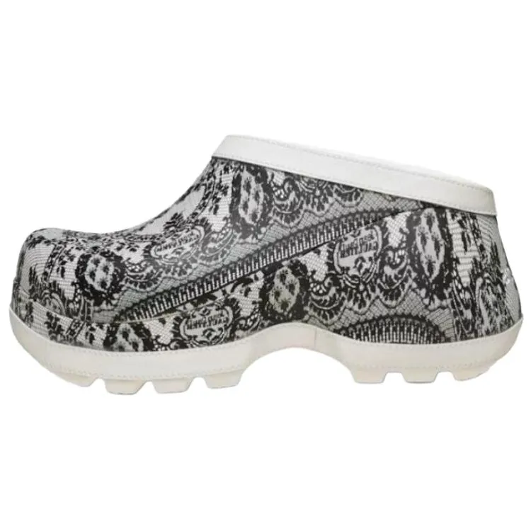 Jean Paul Gaultier x Crocs Abrasion Resistant Abrasion Resistant Closed Toe Slippers Unisex Black White