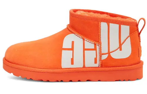 UGG Classic Ultra Mini Broken Logo 'Orange Soda' Women's