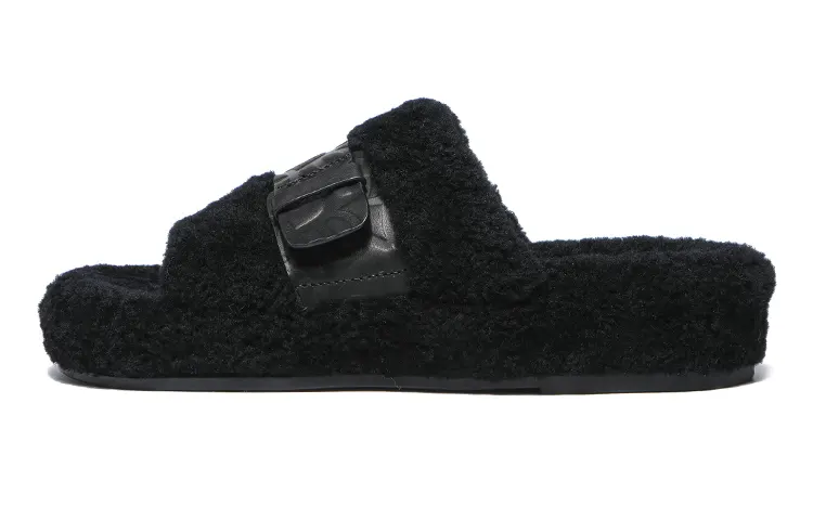 EVERAU Slide Slippers Women's Black