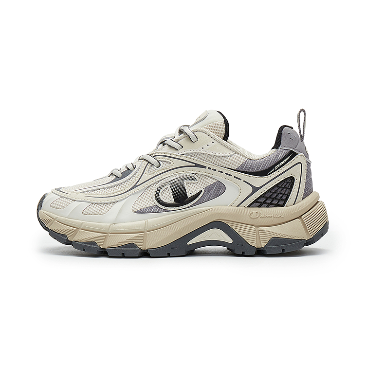 Champion Synthetic Leather Lightweight Height Increasing Low top Running Shoes Women’s Linen/Wolf Gray