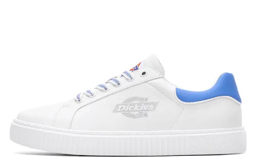 Dickies Skateboard Shoes Women's Low Top White/Blue