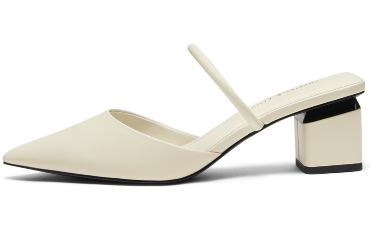 CHARLES&KEITH Composite Sole Closed Toe Slippers Women's