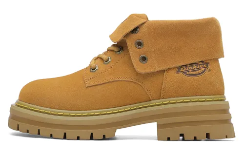 Dickies Combat Boots Women's Earth Yellow