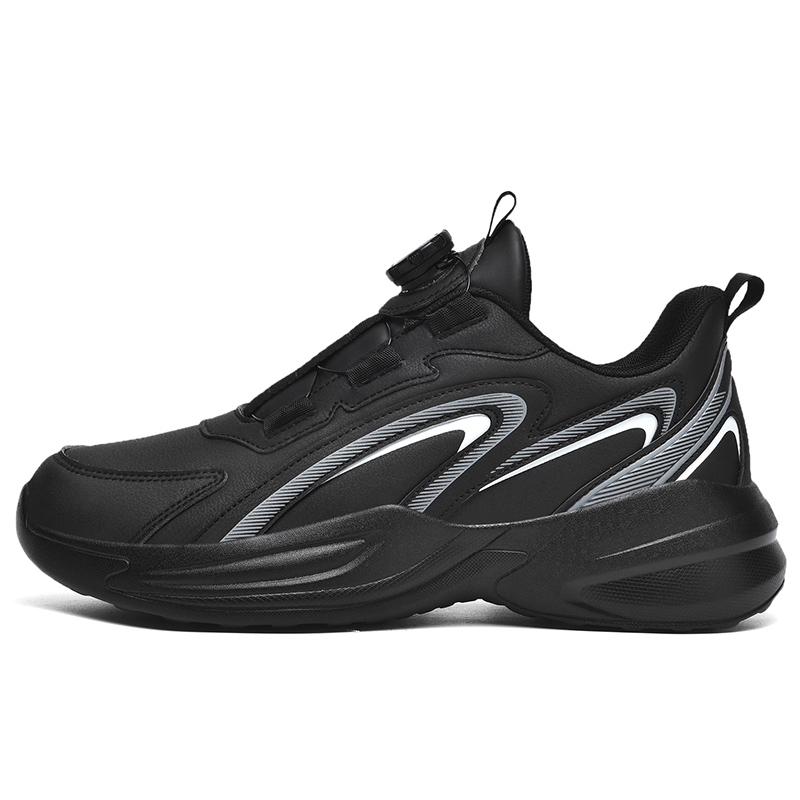 TOMAY Microfiber Leather Low top Running Shoes Men’s