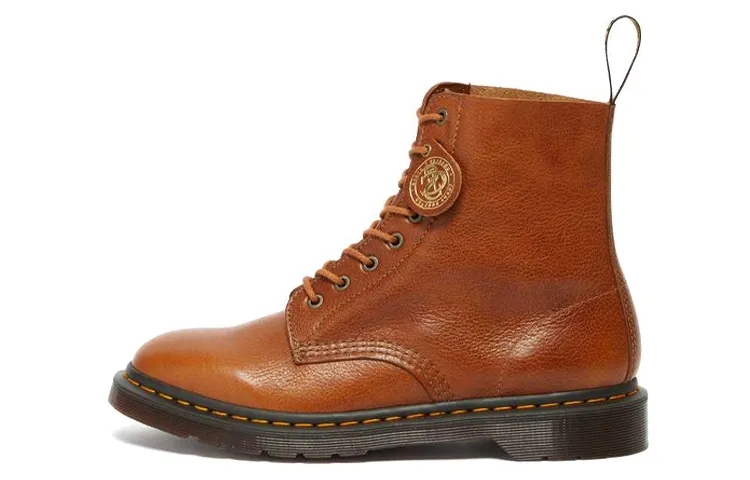 Dr. Martens 1460 Pascal Leather Ankle Boots 'Brown'