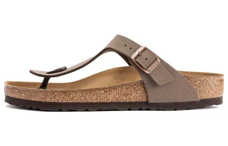Gizeh Birkenstock Birkibuc 'Mocha'