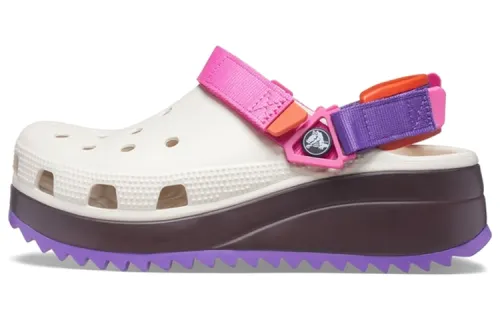 Crocs Classic Clog Clogs Unisex White Pink Purple