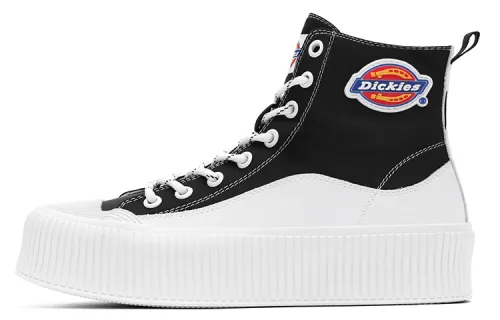 Dickies Canvas Shoes Women's High Top Black