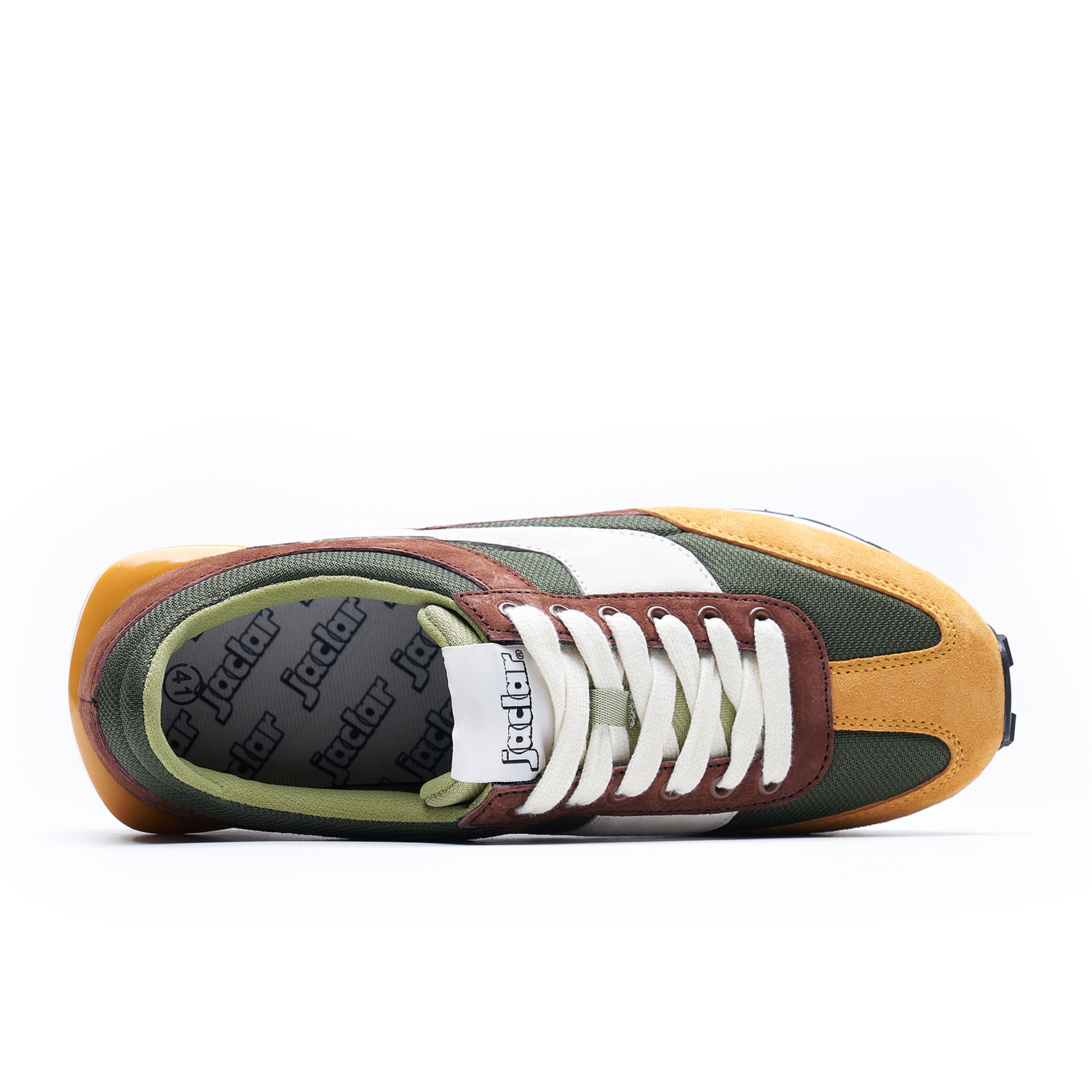 JACLAR Running Shoes Unisex Brown Green