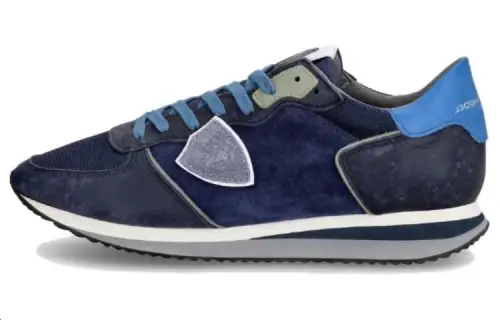 PHILIPPE MODEL Paris TRPX Running Suede Sneakers