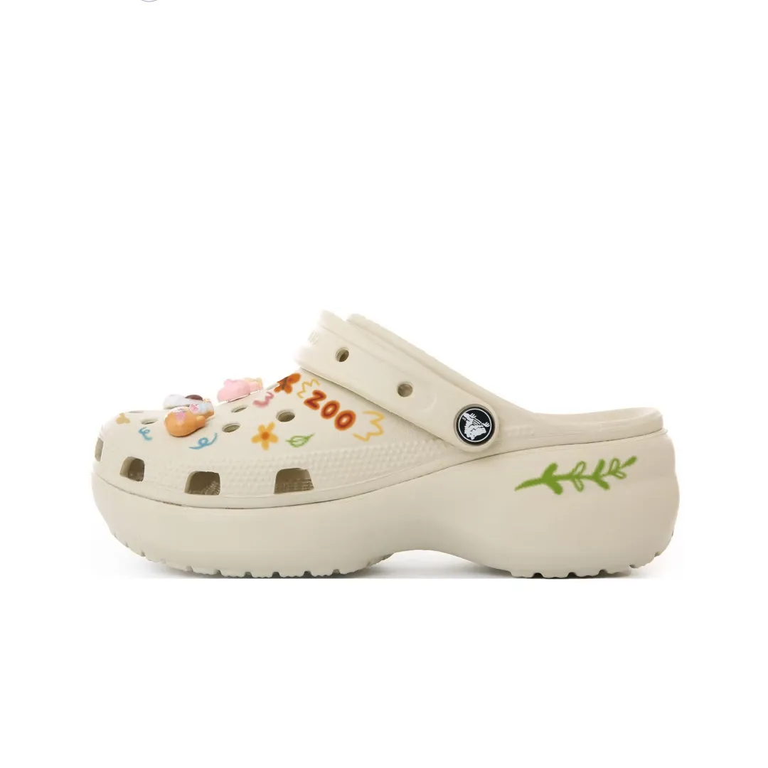 Crocs Classic Platform Clog EVA Clogs Women's White