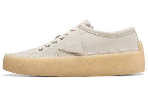 Clarks Low top Skateboard Shoes Men's White