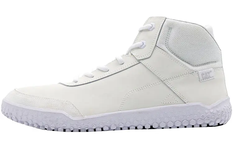 CAT Outdoor Shoes Unisex Mid Top White