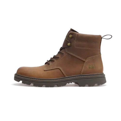 Cat lace-up leather boots