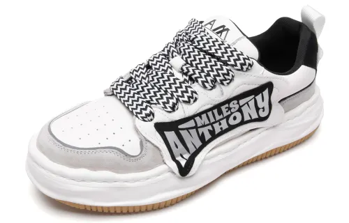 Anthony Miles Slip Resistant Cushioning Abrasion Resistant Low top Skateboard Shoes Men's