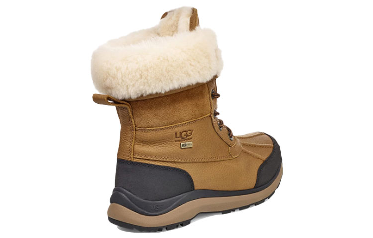 Женские ботинки UGG Adirondack III Boot (каштановые) — 栗色 — фото 4