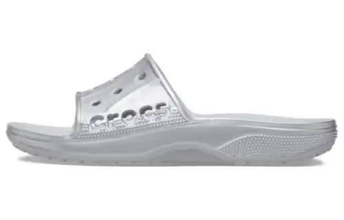 Crocs Ii Metallic Slides 'Silver'