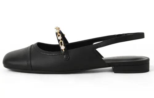 CHARLES&KEITH Pu Stylish Sandal Women's Black