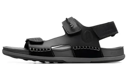 Clarks Leather Stylish Sandal Men's Black