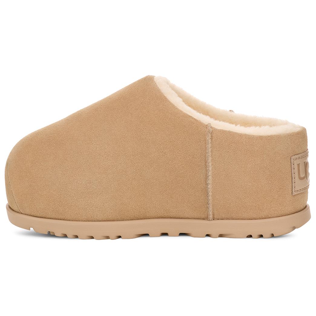 Женские слипоны UGG (светло-коричневые)