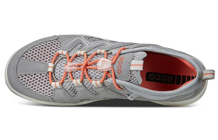 Ecco Terracruise Lt Mesh Cushioning Slip Resistant Reflective Low top Hiking Shoes Women’s Gray