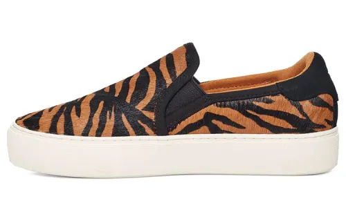 UGG Cahlvan Cow Leather Skateboard Shoes Women's Brown