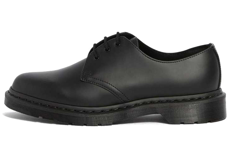 Dr.Martens Martin 1461 Mono leather retro low-top lifestyle casual shoes for men and women, black