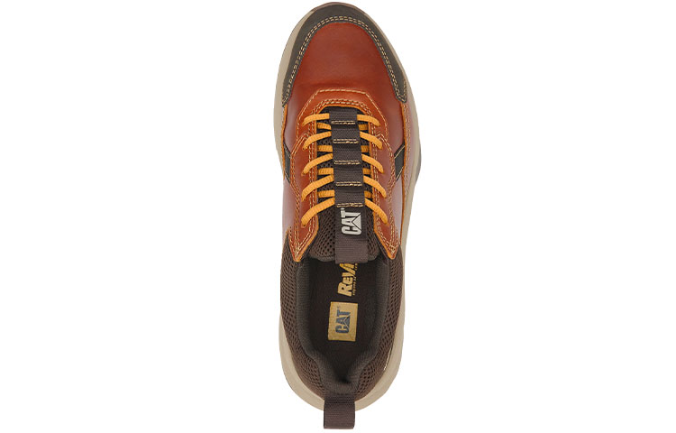 CAT City Sport Low Casual Abrasion Resistant Abrasion Resistant Low top Outdoor Shoes Men’s Brown Red