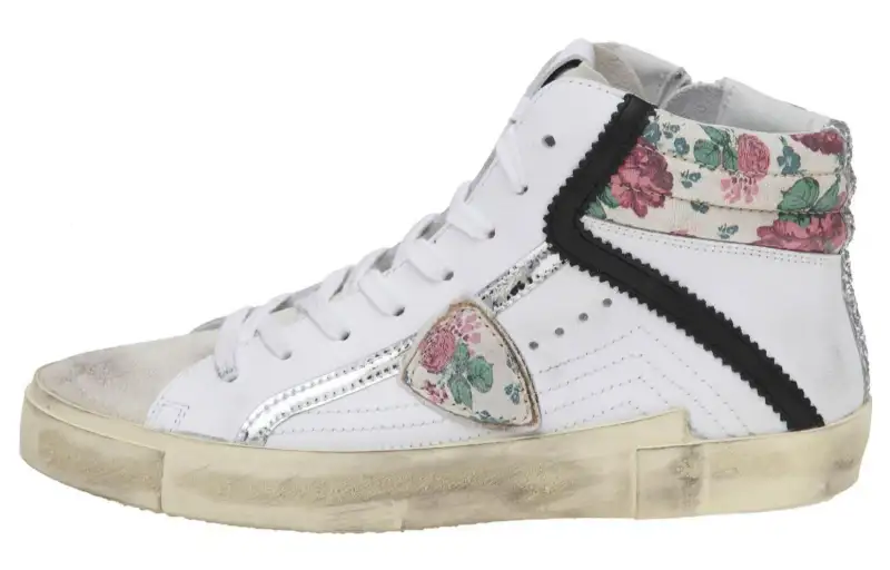 PHILIPPE MODEL Paris PRSX Leather High-top Sneakers
