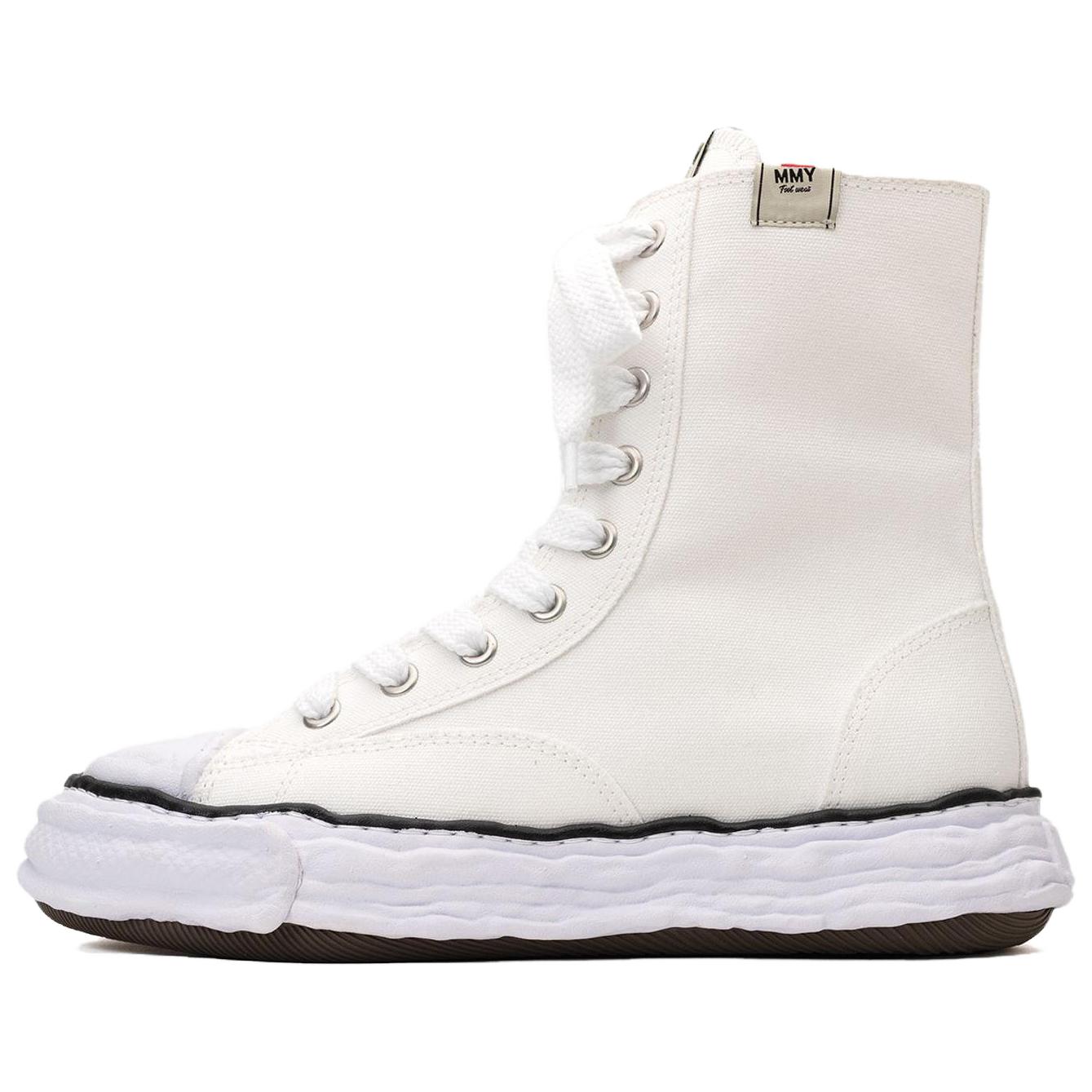 Кеды MIHARA YASUHIRO A14FW728 (черно-бело-серые)
