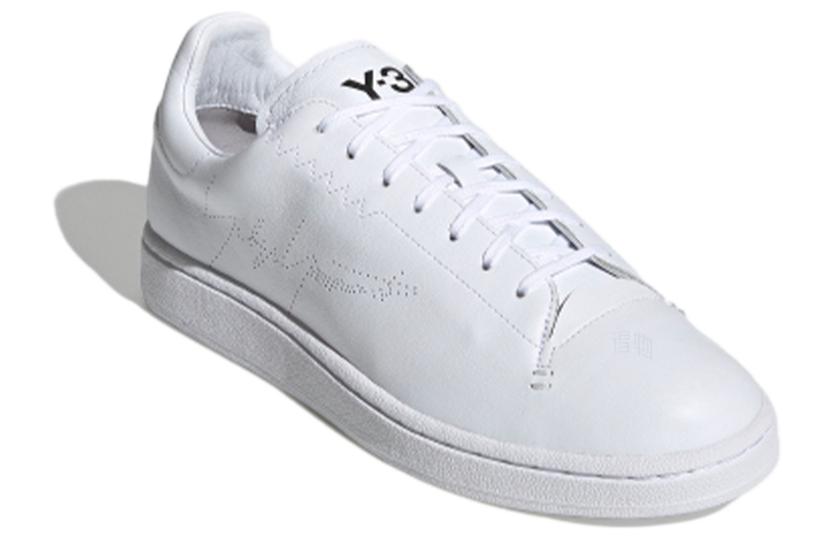 Кеды adidas Y-3 Yohji Court (белые) — фото 3