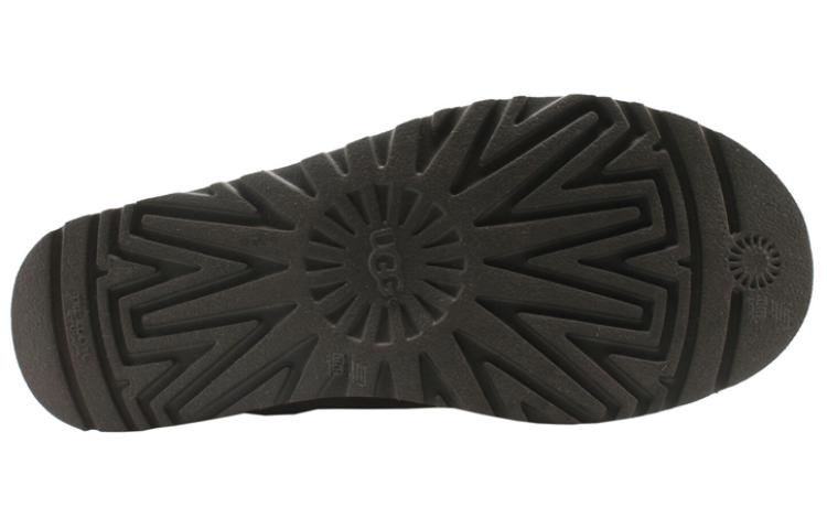 Женские ботинки UGG Classic Short (шоколадные) — 巧克力色 — фото 4