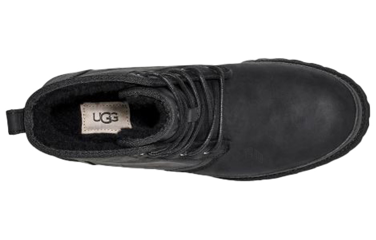 Мужские ботинки UGG Harkland Boot (черные) — фото 4