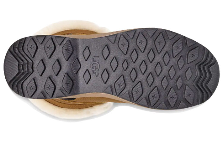 Женские ботинки UGG Adirondack III Boot (каштановые) — 栗色 — фото 6