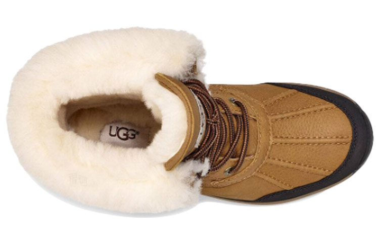 Женские ботинки UGG Adirondack III Boot (каштановые) — 栗色 — фото 5