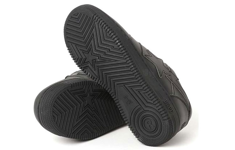 Мужские кеды A BATHING APE STA Low M2 (черный) — Чёрный — фото 4