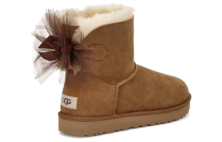 Женские сапоги UGG Bailey (коричневые) — фото 3